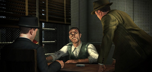 La idea de ser interrogados por el detective Cole no resulta muy alentadora