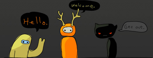 Los extraños huéspedes de la comunidad, exponentes de todas las cosas contradictorias que conforman a un grupo compuesto por 25 millones de usuarios