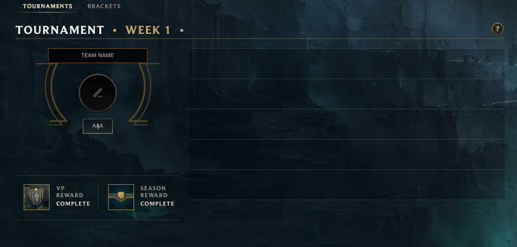 Creación del equipo