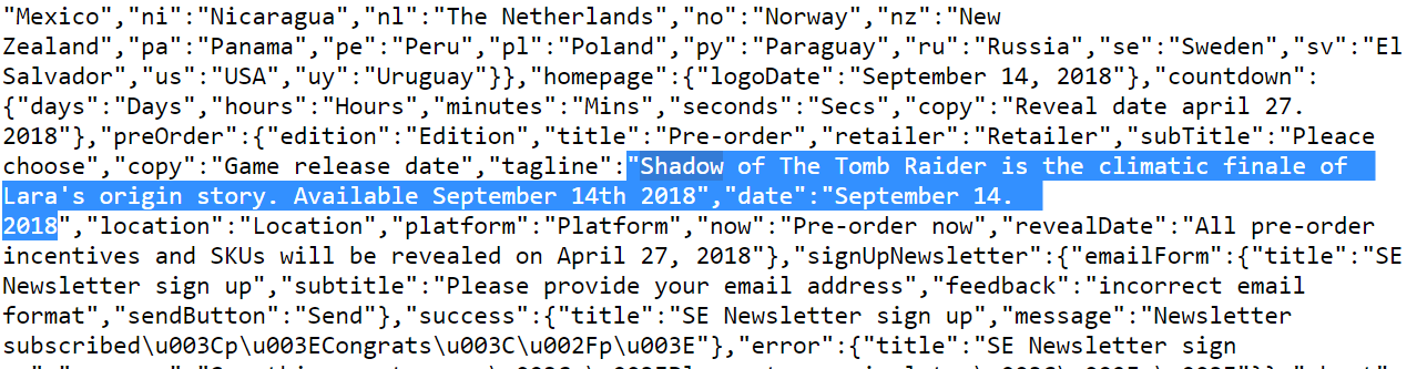 El código fuente incluye información valiosa