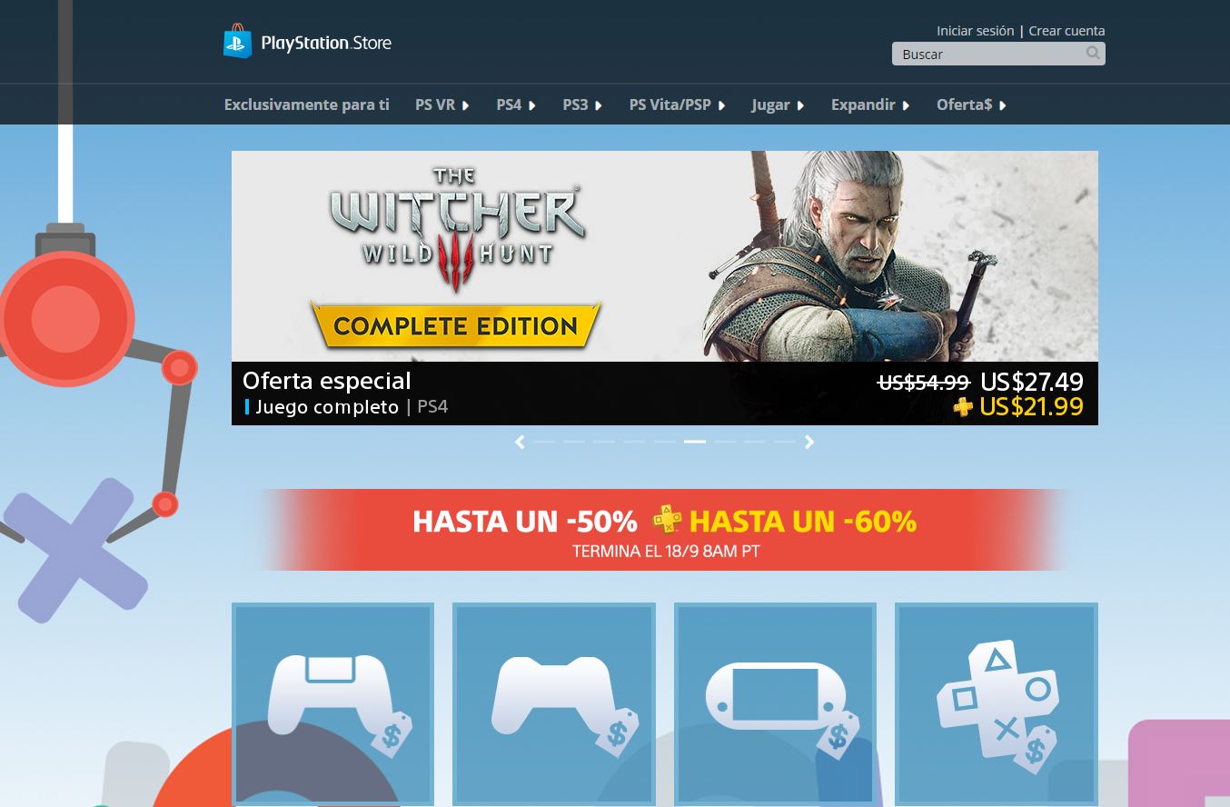 Ofertas PSN