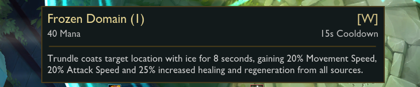 Cambios a Trundle 9.4 | S@20