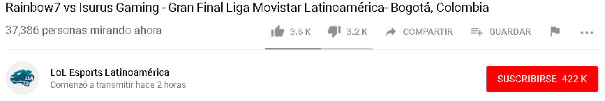 captura vía YouTube