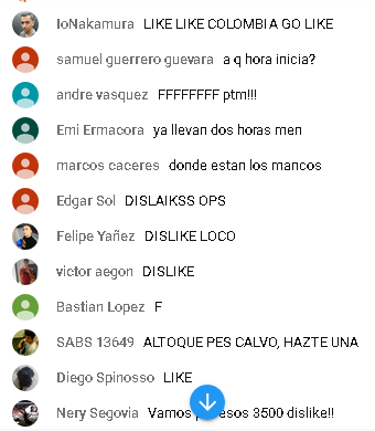 captura vía YouTube