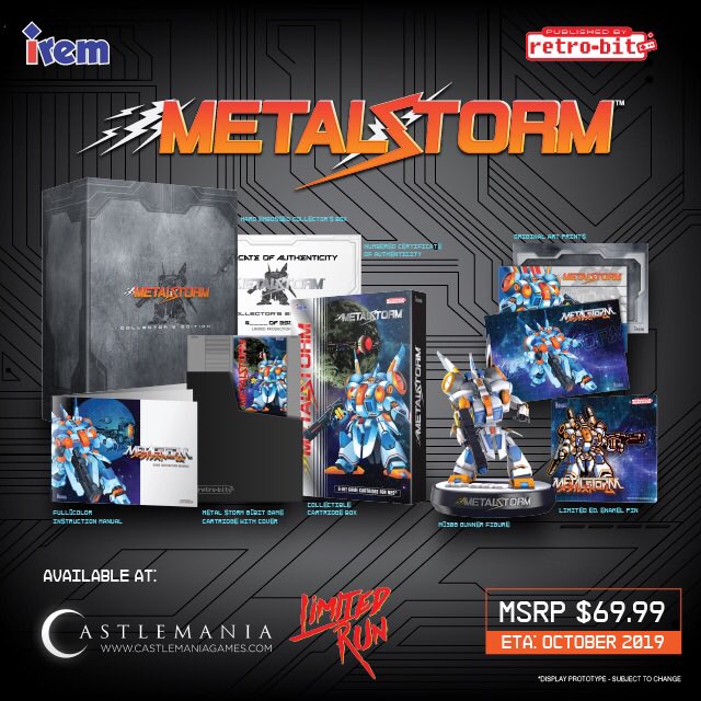 Edición de colección de Metal Storm