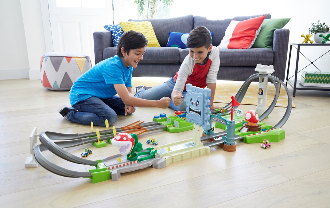 Pista de Hot Wheels inspirada en Mario Kart (vía Nintendo Everything)