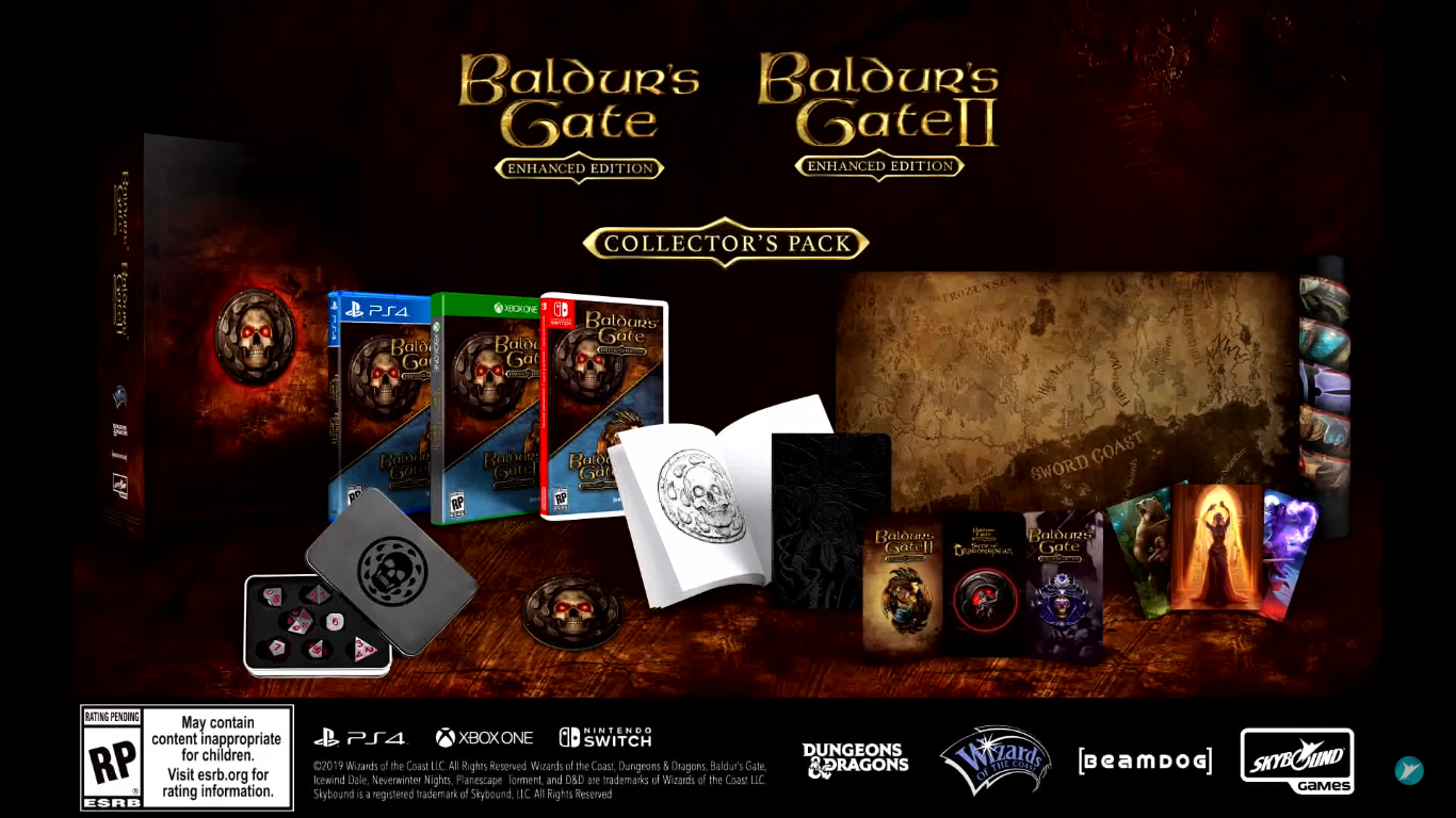 The Baldur’s Gate: Enhanced Edition Collector’s Pack