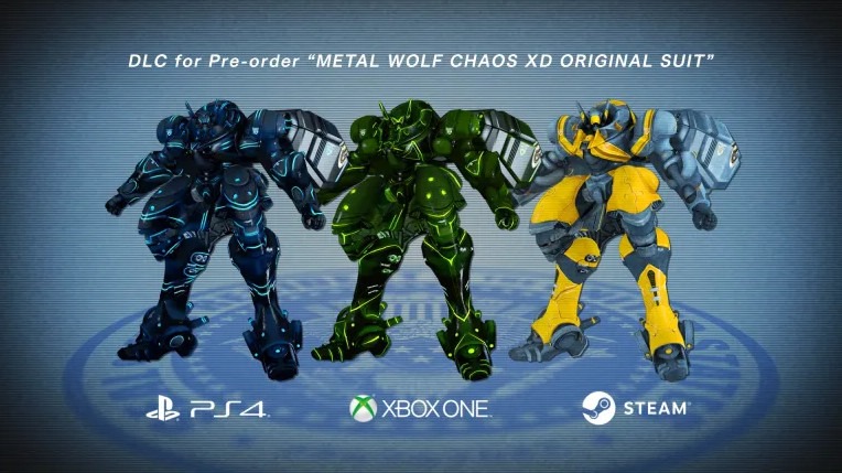 Metal Wolf Chaos Original Suit (vía Siliconera)