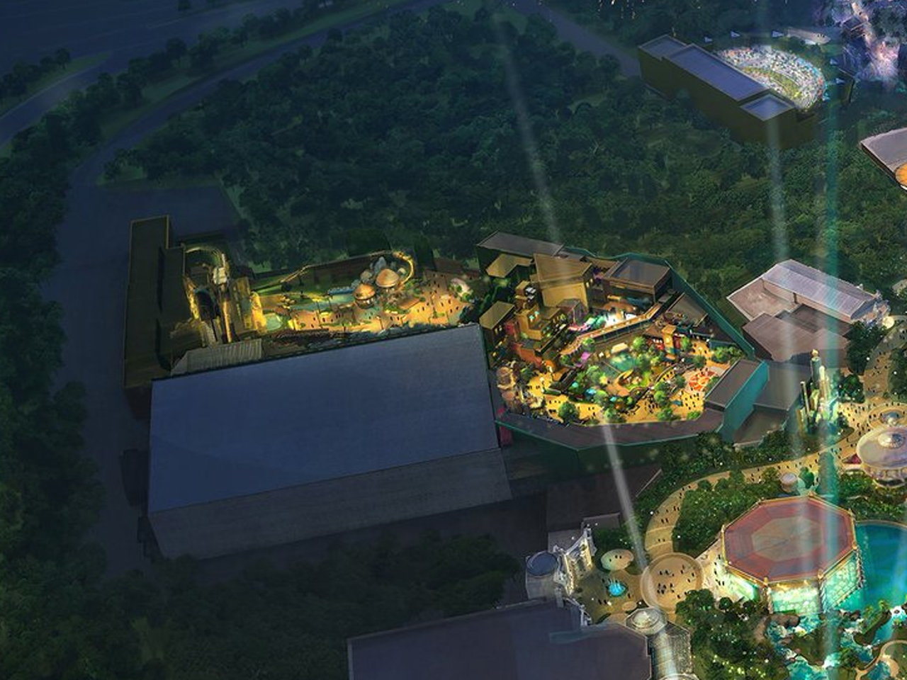 Sección de Donkey Kong (vía Twitter de Universal Orlando)