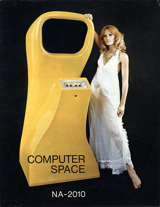 Computer Space (Imagen: Ultimate History of Videogames)