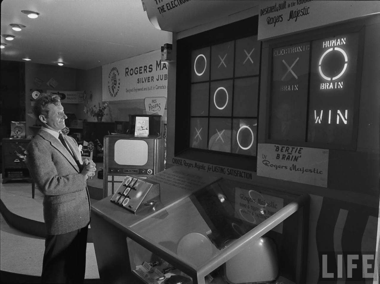 Bertie the Brain (Imagen: LIFE, vía Electronic Squid)