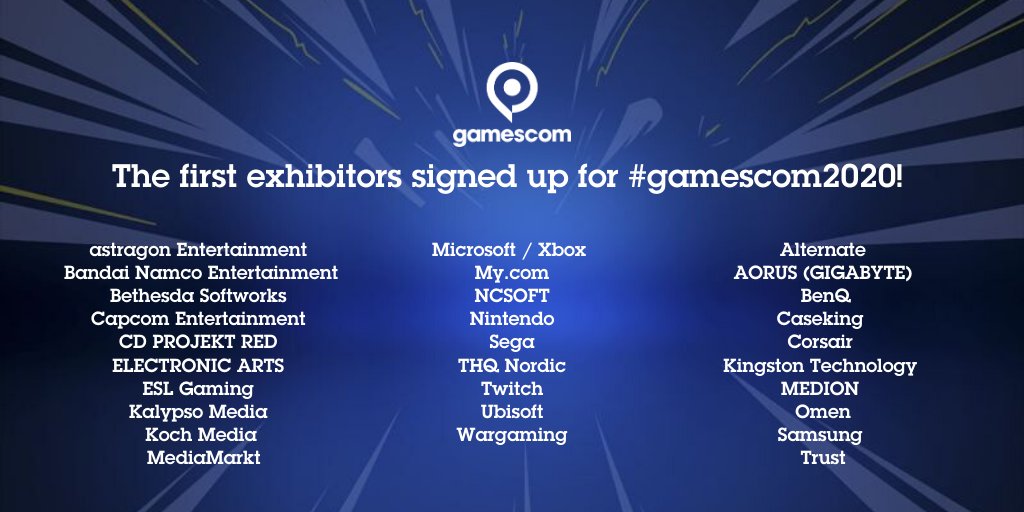 Primeras compañías confirmadas