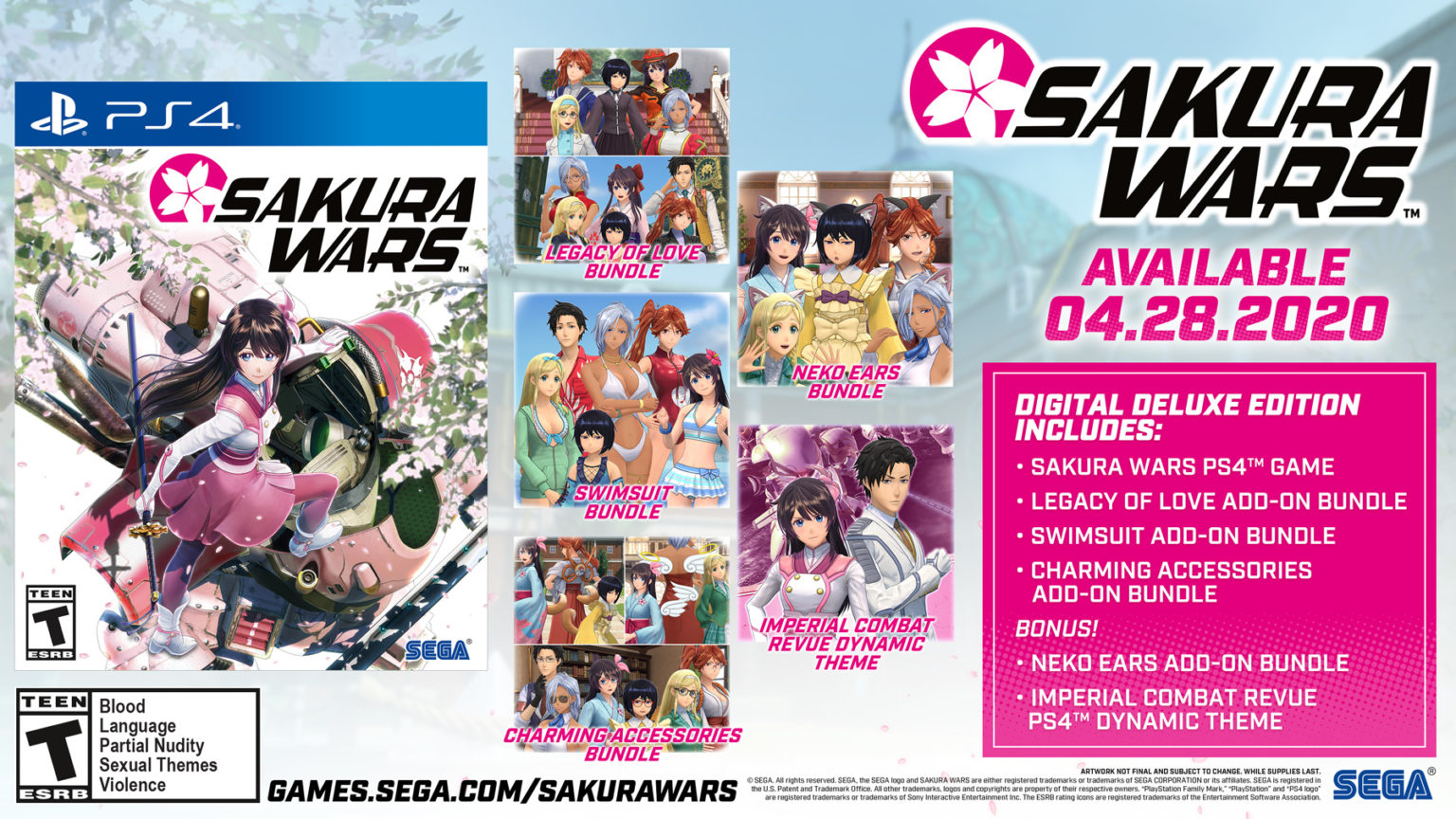 Sakura Wars Digital Deluxe Edition (Imagen: Gematsu)