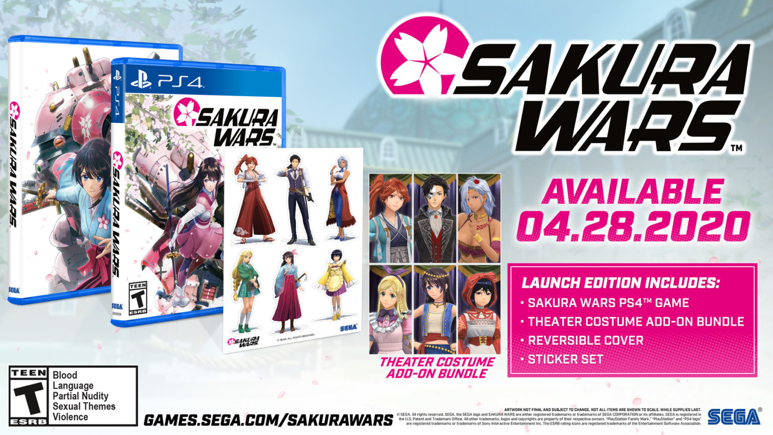 Sakura Wars Launch Edition (Imagen: Gematsu)