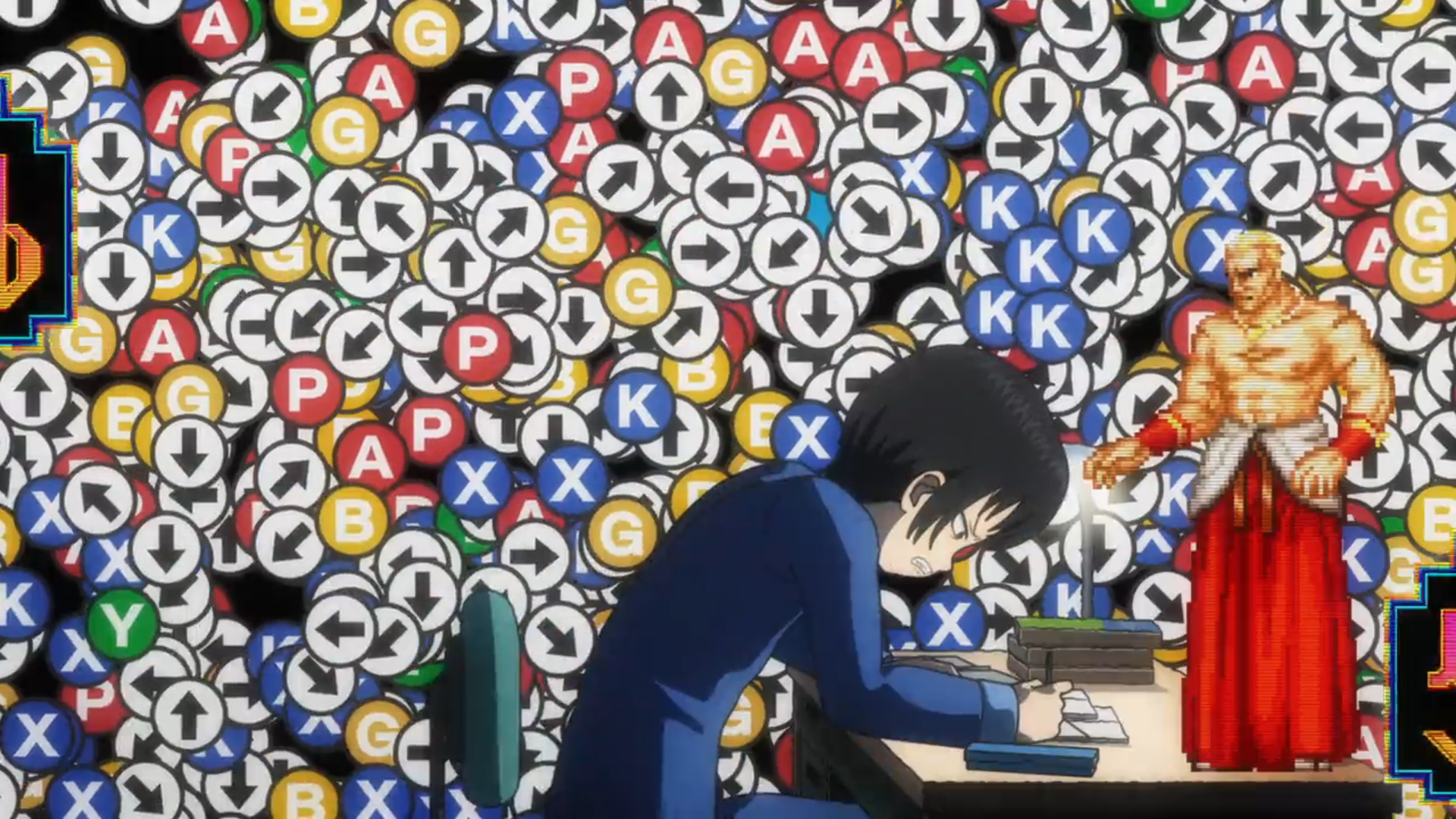 Hi Score Girl se vale de recursos tomados directamente de diversos videojuegos