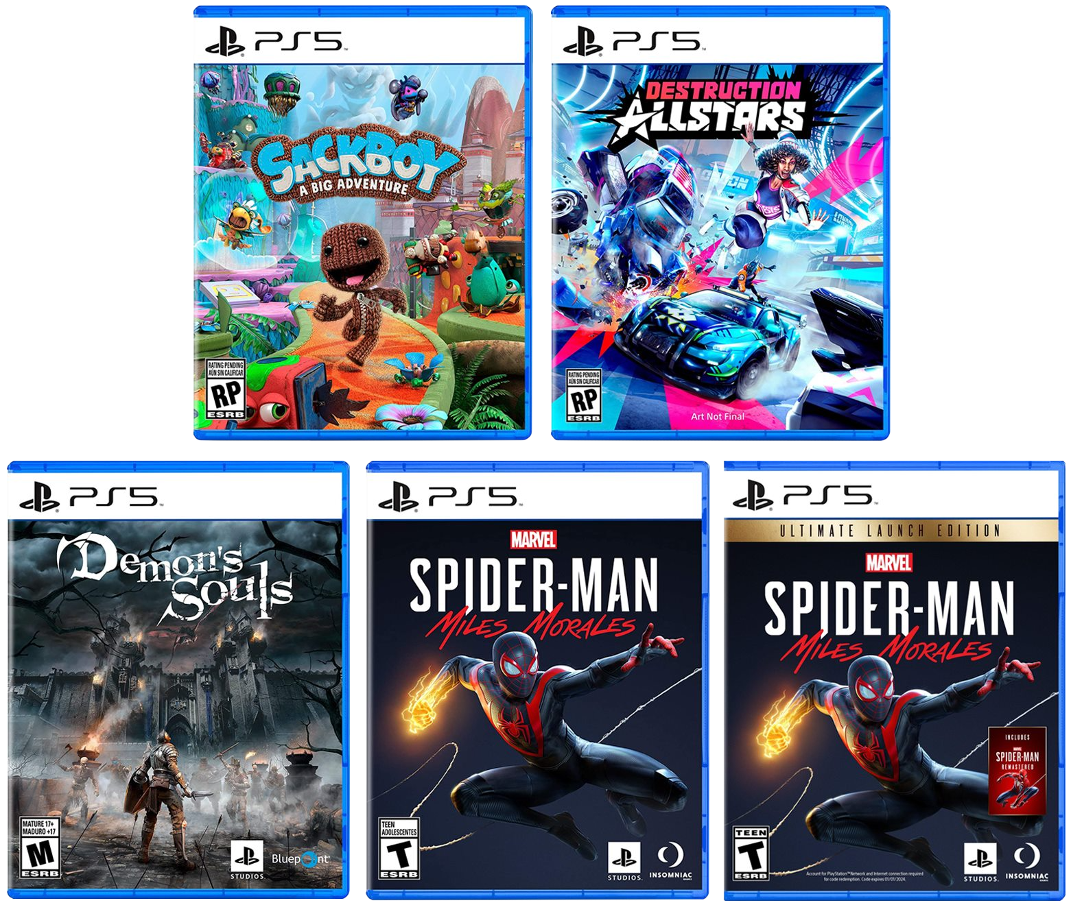 ¿Con cuál vas a estrenar tu PlayStation 5?