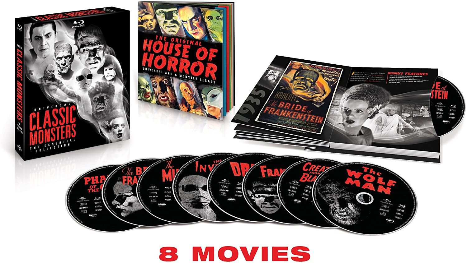 Clásicos del cine en un sólo paquete con una increíble presentación