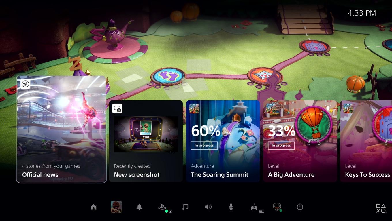 Imagen oficial de la interfaz