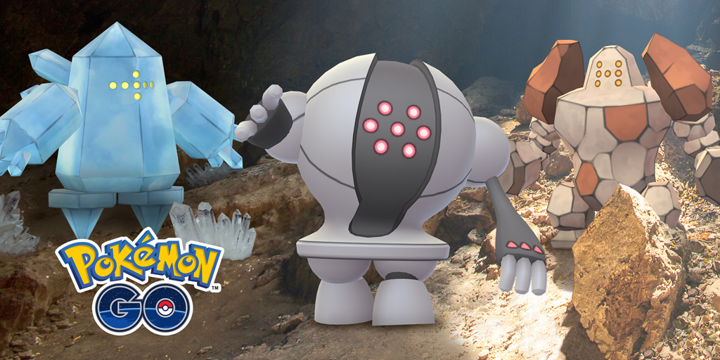 Regice, Registeel y Regirock regresarán pronto (imagen: Niantic)