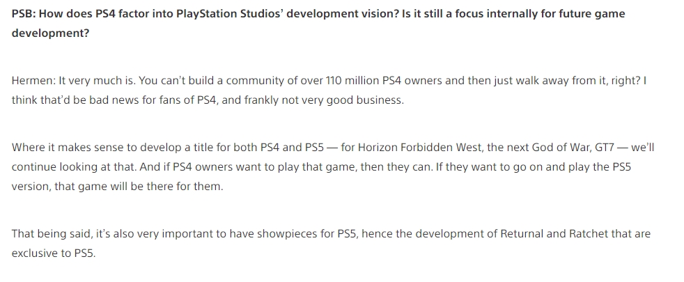 Hulst confirmando que veremos el nuevo God of War en PS4