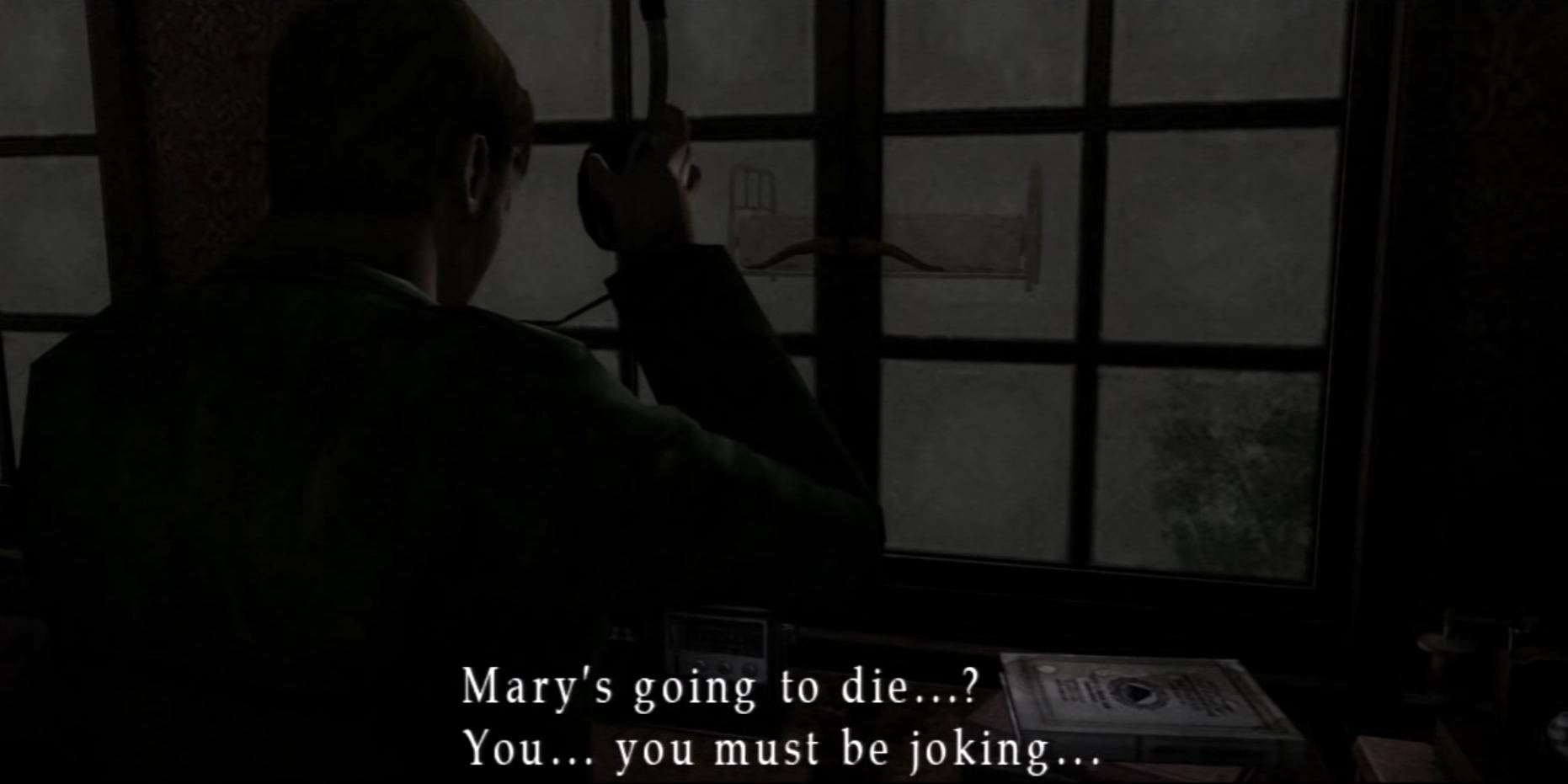 James es un personaje que reprime sus memorias acerca de una verdad dolorosa