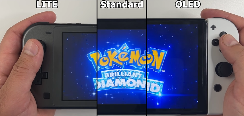 Los modelos del Switch comparan su funcionamiento lado a lado