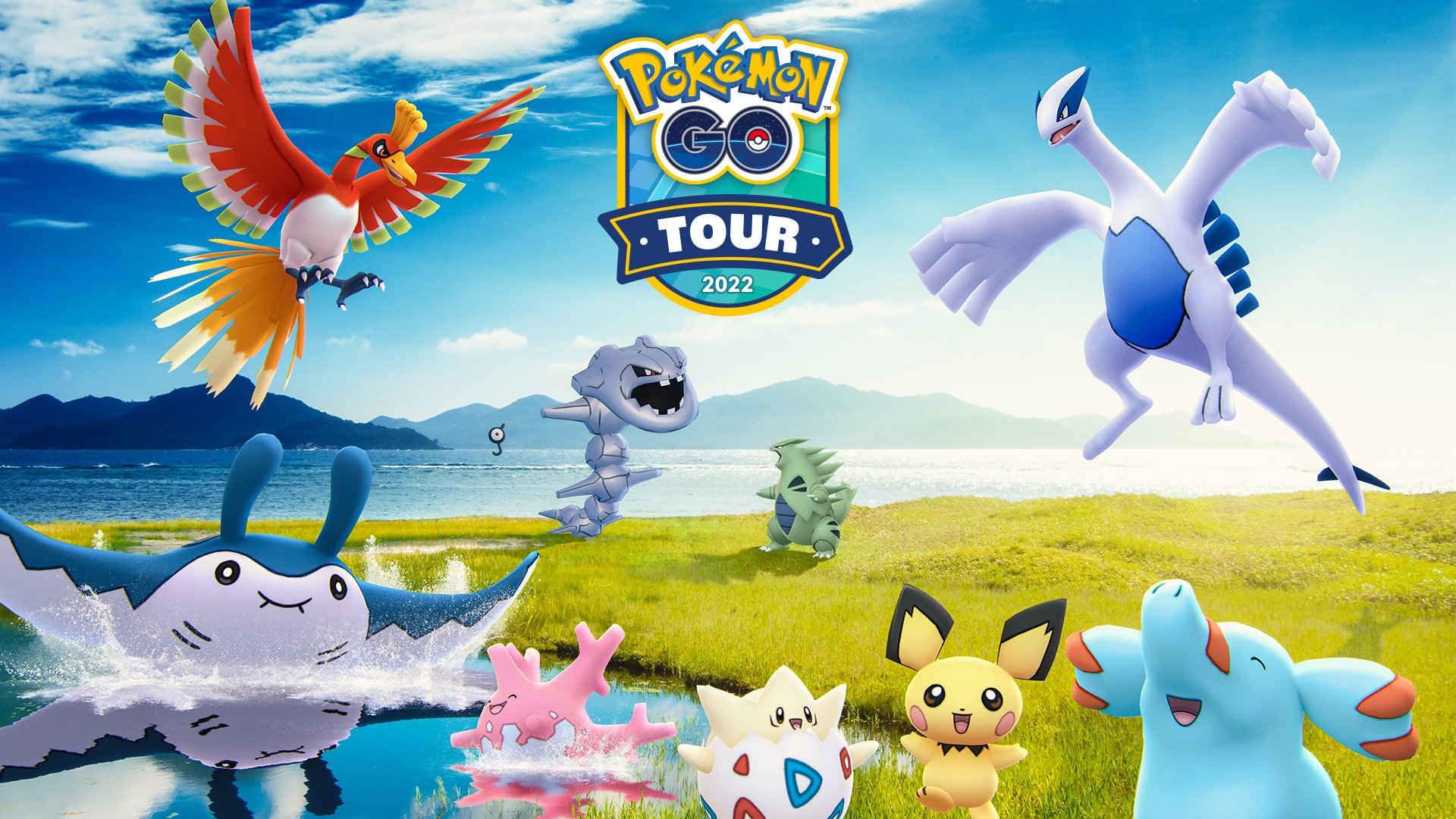 Arte promocional del Pokémon GO Tour: Johto (imagen: Niantic)