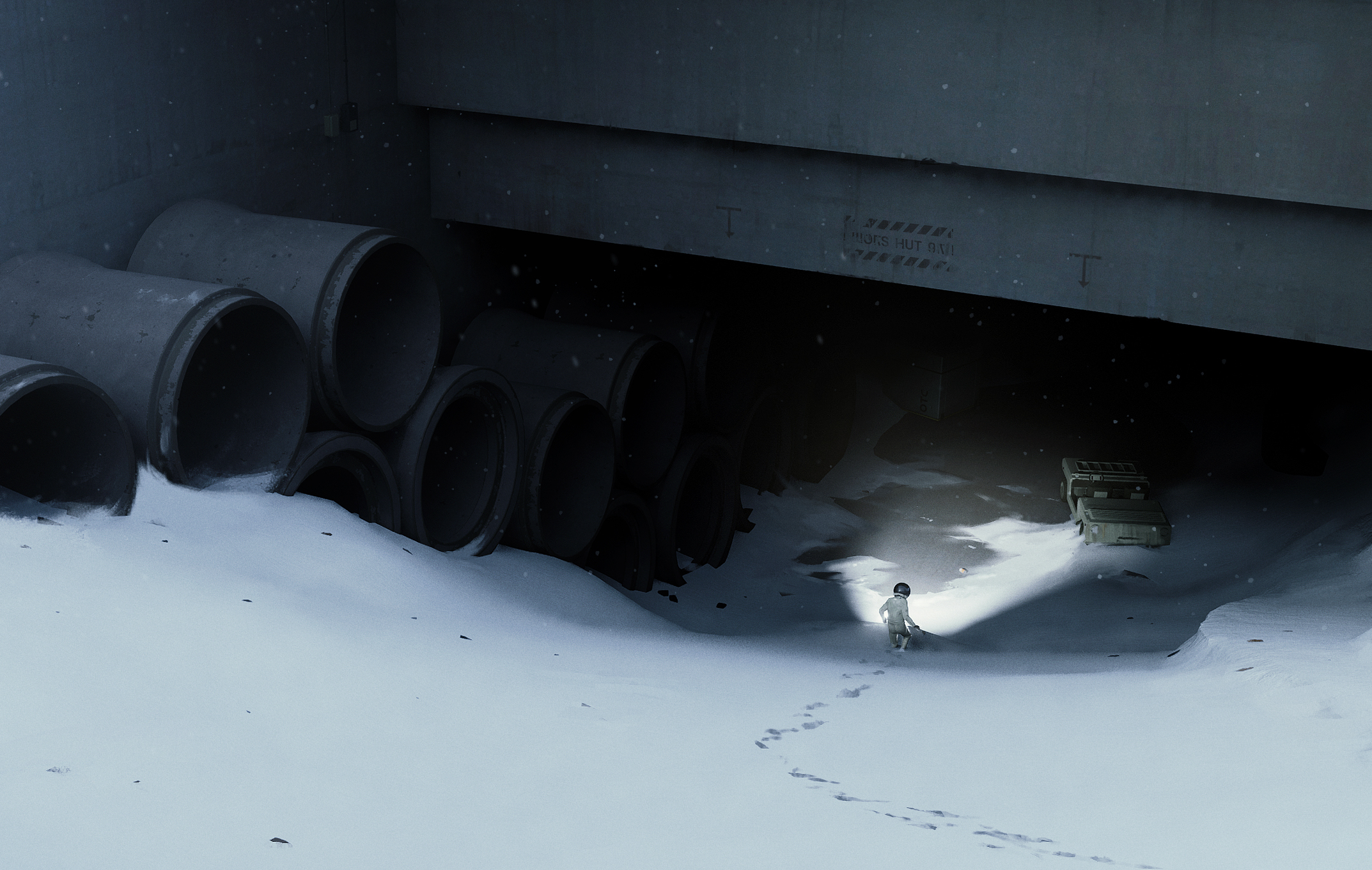 Nuevo arte del próximo juego de Playdead (imagen: Playdead)