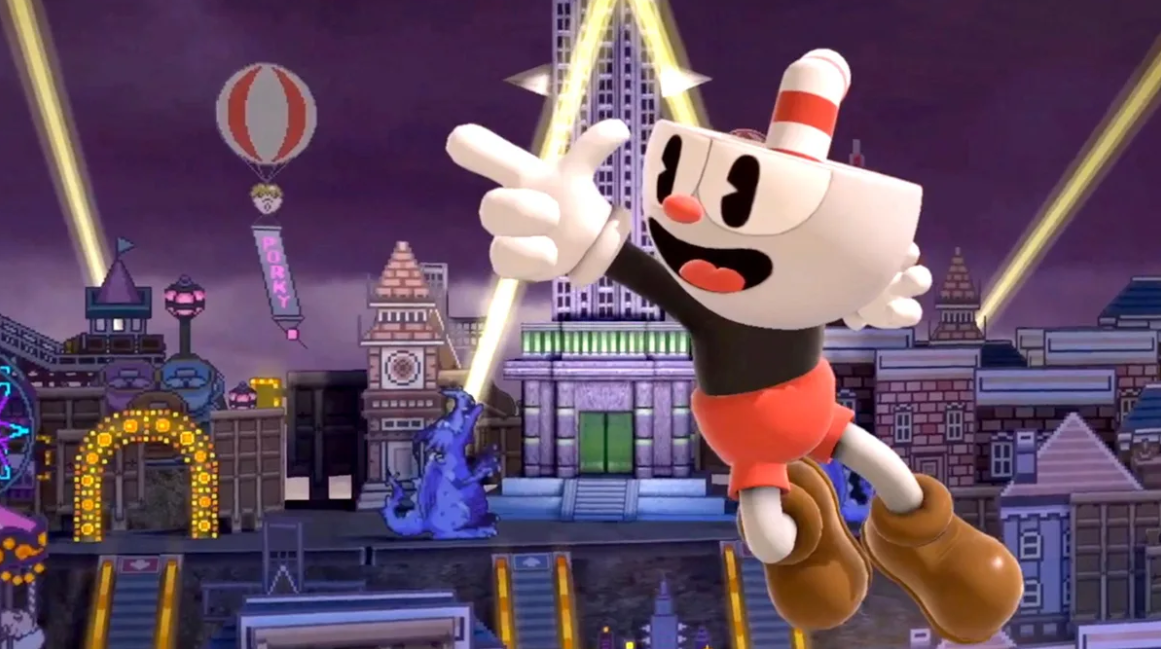 Cuphead fue una de las grandes sorpresas en Super Smash Bros.