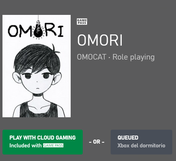 OMORI ya está disponible en Xbox Game Pass