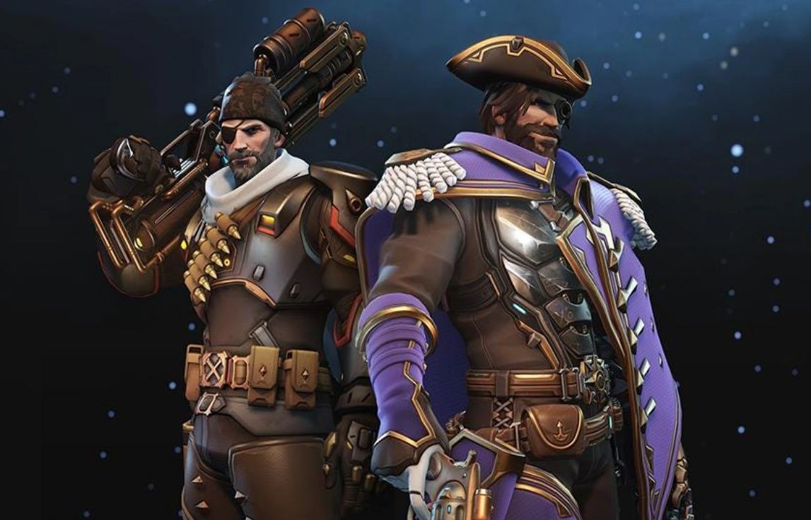 Skins legendarios de Soldado 76 y Cassidy