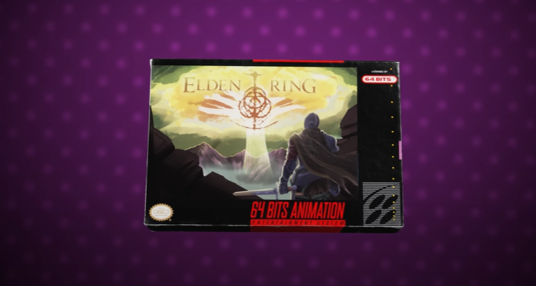 Así se pudo ver la caja de ELDEN RING para el SNES