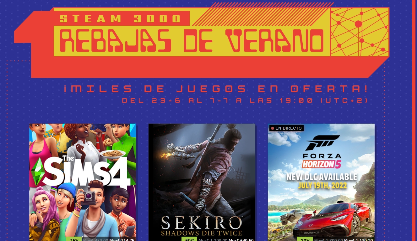 Llegaron las ofertas de Steam