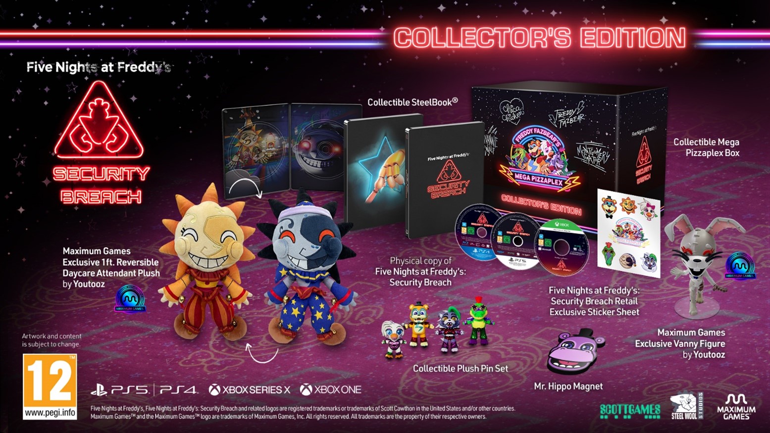 Edición especial de Five Nights at Freddy's: Security Breach