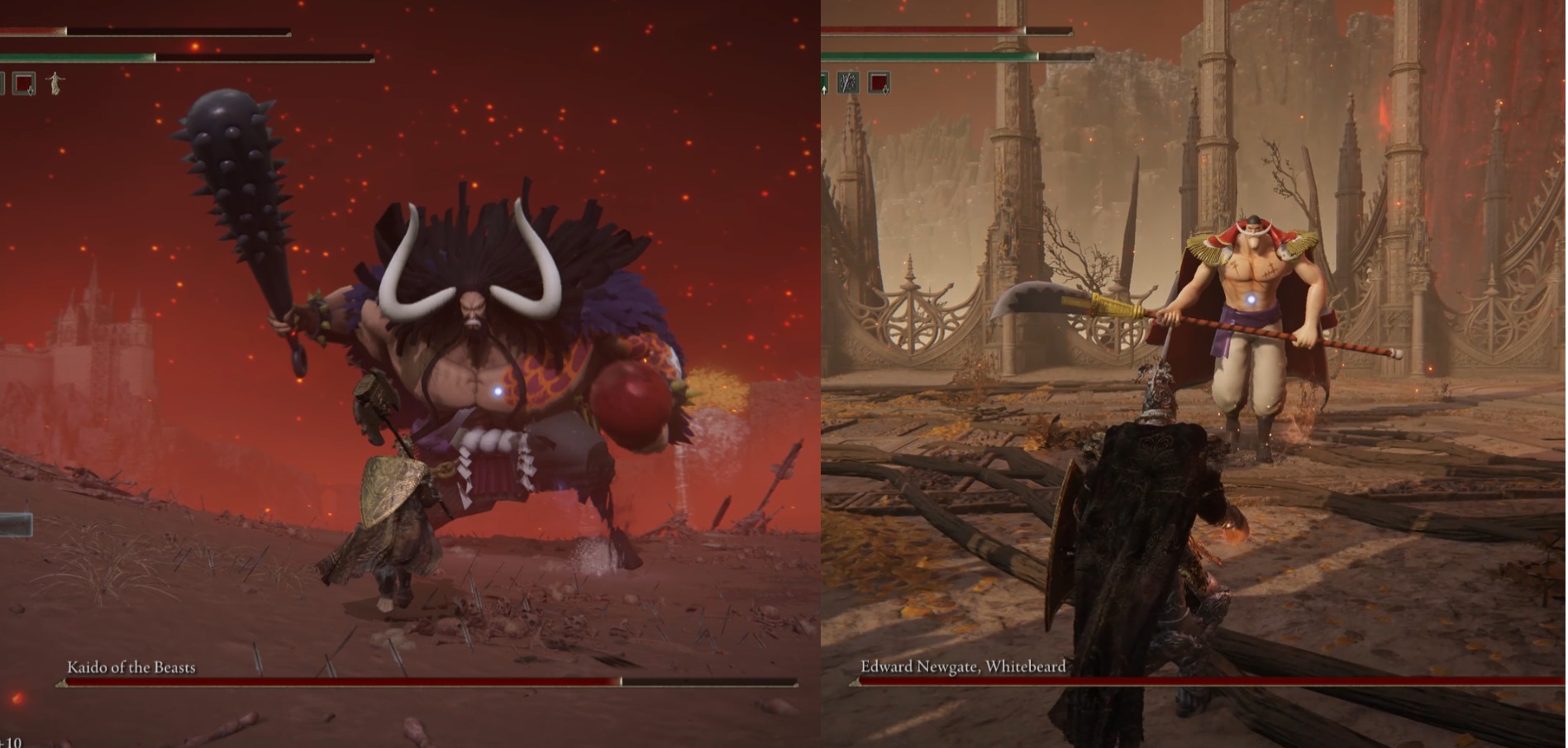 One Piece llega a Elden Ring con espectacular MOD que transforma a ...