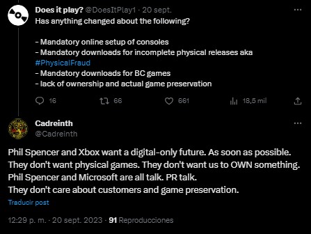 Jugadores temen por un futuro totalmente digital