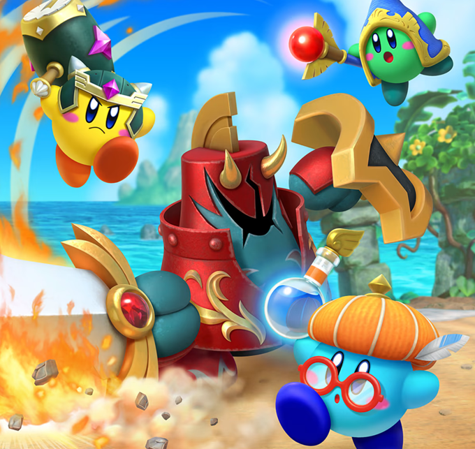 Una aventura para muchos Kirbys