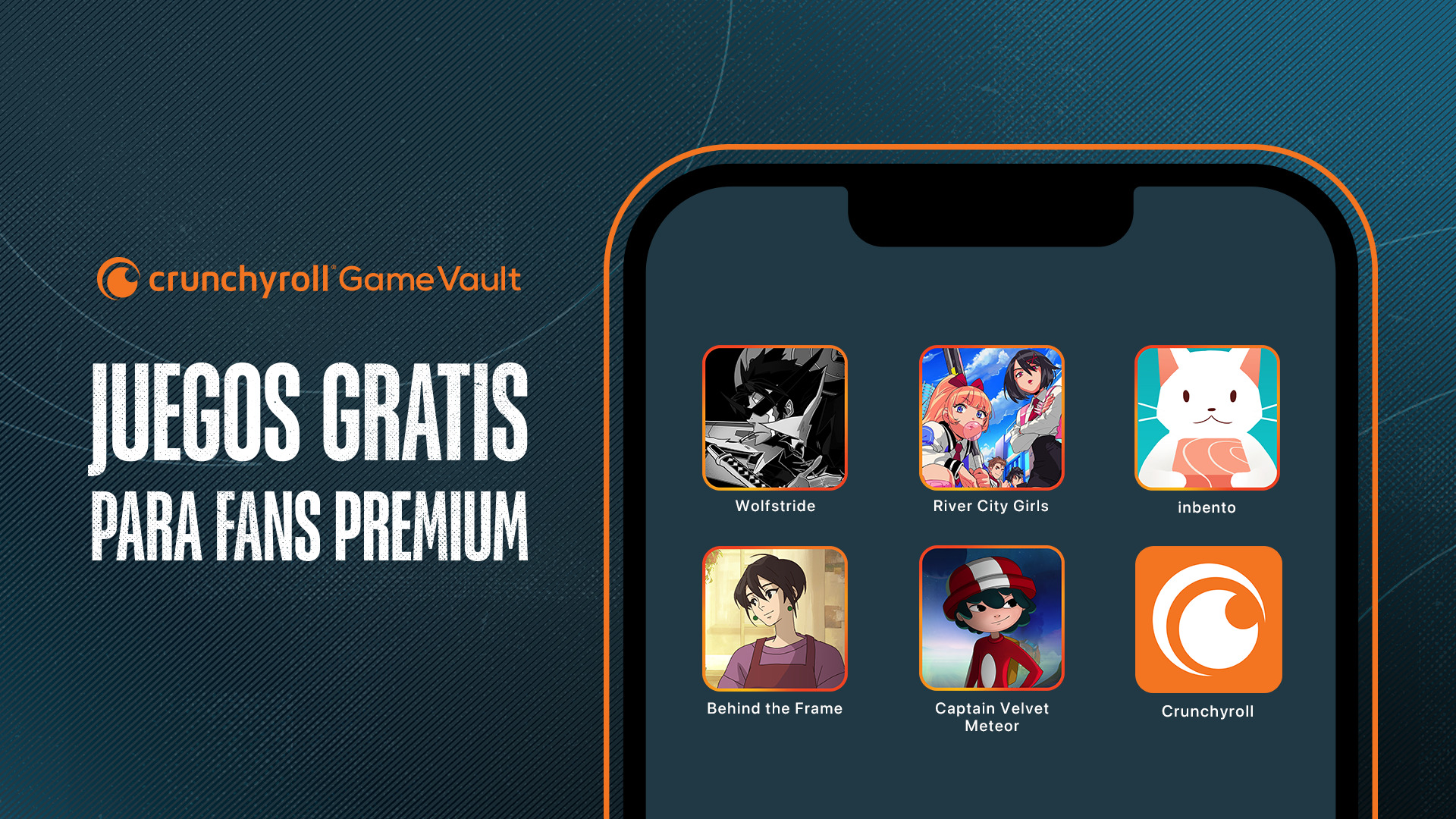 Además de los mejores animes, Crunchyroll ya ofrece videojuegos