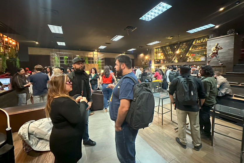 La convivencia con todos los presentes fue espectacular